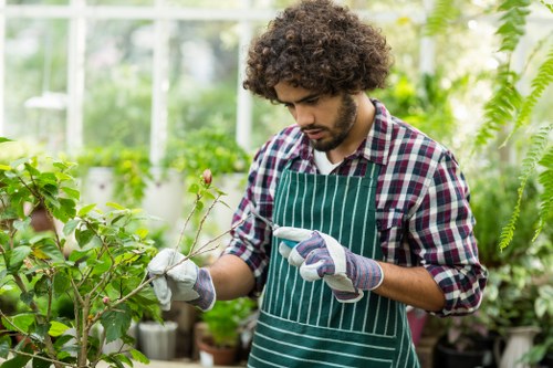Customer raising a landscaping complaint about service quality